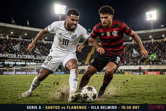 Santos đấu Flamengo: Vila Belmiro chờ Neymar tái xuất, đội đầu bảng mất Arrascaeta trong cuộc so tài của hai chuỗi năm trận thắng liên tiếp