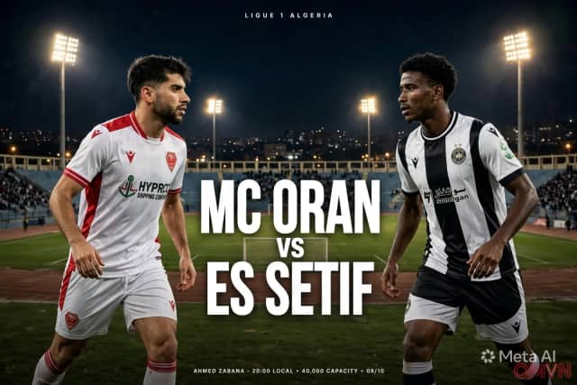 MC Oran đấu ES Sétif: chủ nhà toàn thắng và chưa thủng lưới thử thách Đại bàng đen đang mất năm cầu thủ vì chấn thương