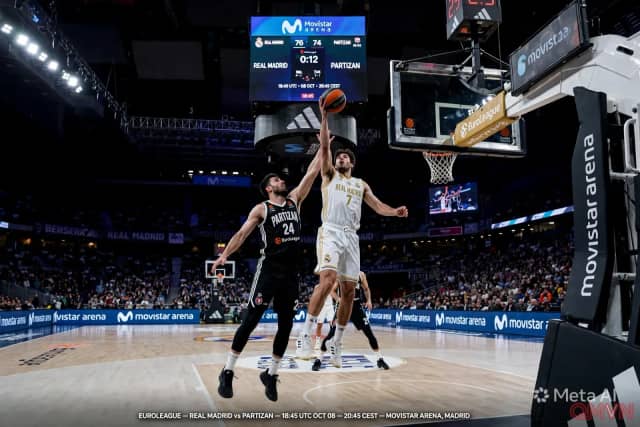 Real Madrid vs Partizan Belgrade: Á quân châu Âu toàn thua ba trận trở về Movistar Arena, đối đầu đội bóng bất bại của Carlik Jones ở vòng 4 EuroLeague