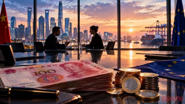 Trung Quốc bảo vệ chính sách Nhân dân tệ trước sức ép châu Âu về thặng dư thương mại kỷ lục