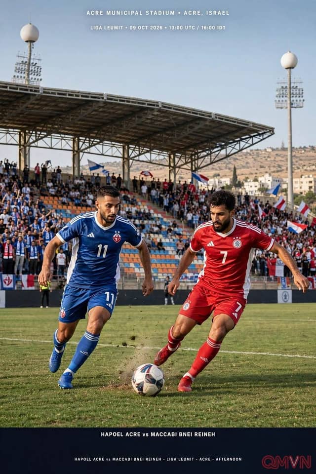 Hapoel Acre vs Maccabi Bnei Reineh: Cuộc đụng độ nảy lửa định đoạt vị thế thăng hạng giải Hạng Nhất Israel