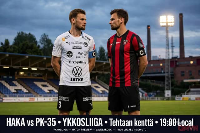 Haka vs PK-35: Rực lửa thánh địa Tehtaan kenttä định đoạt ngôi đầu và tấm vé thăng hạng Ykkösliiga