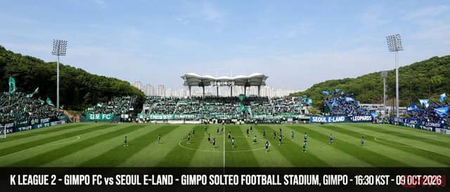 Gimpo FC vs Seoul E-Land: Đại chiến chảo lửa Gimpo Solteo định đoạt vé play-off K League 2
