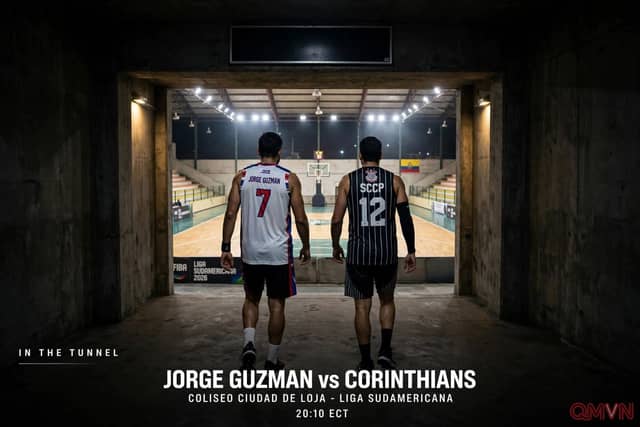 CD Jorge Guzmán đại chiến SC Corinthians tại FIBA Liga Sudamericana: Điểm tựa thánh địa Coliseo Ciudad de Loja thách thức thế lực bóng rổ Brazil