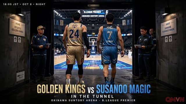 Ryukyu Golden Kings vs Shimane Susanoo Magic: Kings tìm chiến thắng sân nhà đầu tiên ở B.LEAGUE PREMIER, David Nwaba đối đầu bộ đôi Yudai Okada – Dexter Dennis
