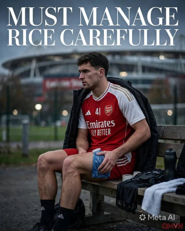 Mikel Arteta thừa nhận nỗi lo về Declan Rice: Arsenal phải dùng tiền vệ trụ cột một cách thận trọng trước trận gặp Leeds