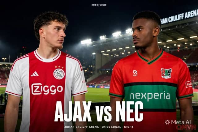 Ajax – NEC Nijmegen: Chủ nhà Amsterdam quyết phá dớp ba trận không thắng trước đội khách có Dušan Tadić trở lại Johan Cruijff ArenA
