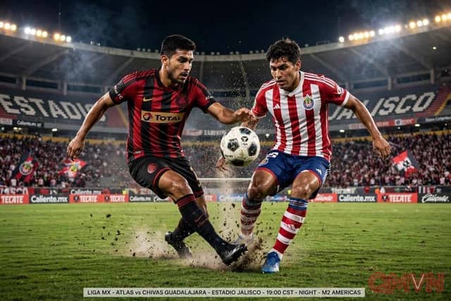 Atlas – Chivas Guadalajara: Clásico Tapatío nảy lửa tại Estadio Jalisco, đội khách thiếu Omar Govea tìm lại mạch thắng để giữ vị trí trong nhóm ba