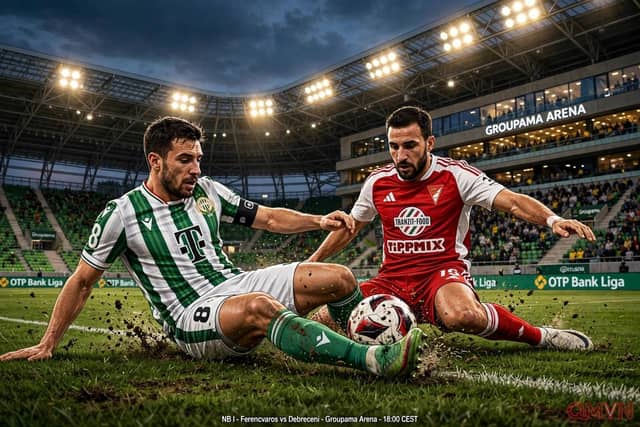 Ferencváros đối đầu Debreceni tại Vòng 9 Giải VĐQG Hungary: Sức mạnh pháo đài Groupama Arena và cuộc chiến bảo vệ ngôi vương