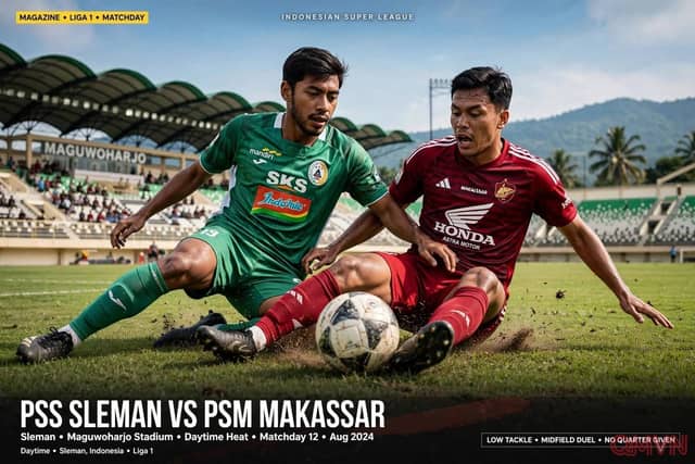 Nhận định PSS Sleman vs PSM Makassar tại Liga 1 Indonesia: Điểm tựa chảo lửa Maguwoharjo, áp lực trụ hạng và thử thách trước cựu vương