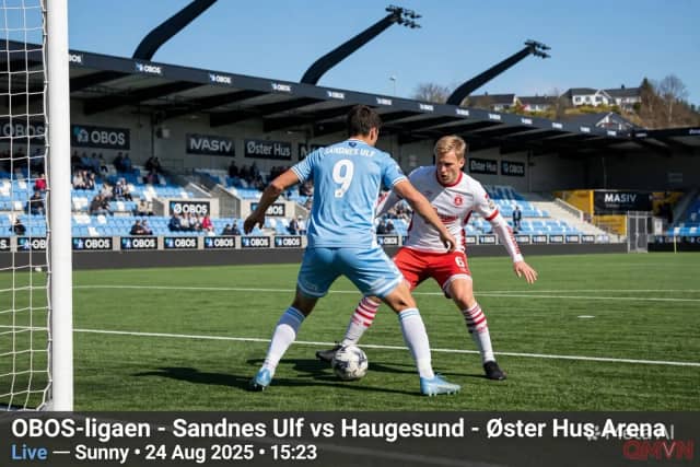 Sandnes Ulf đại chiến Haugesund tại OBOS-ligaen: Rực lửa trận derby vùng Rogaland đầy toan tính chiến thuật trên thánh địa Øster Hus Arena