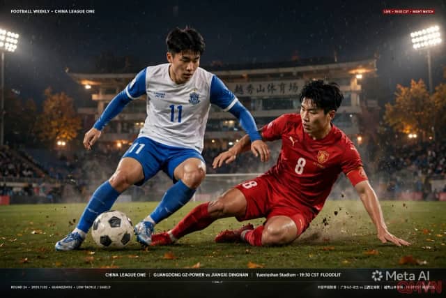 Guangdong GZ-Power chạm trán Jiangxi Dingnan tại giải China League One trong trận cầu rực lửa quyết định tham vọng thăng hạng.