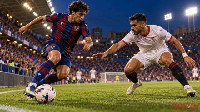 Levante gặp Sevilla: sức nóng cuộc đua trụ hạng đối đầu tham vọng châu Âu và bài toán chống phản công