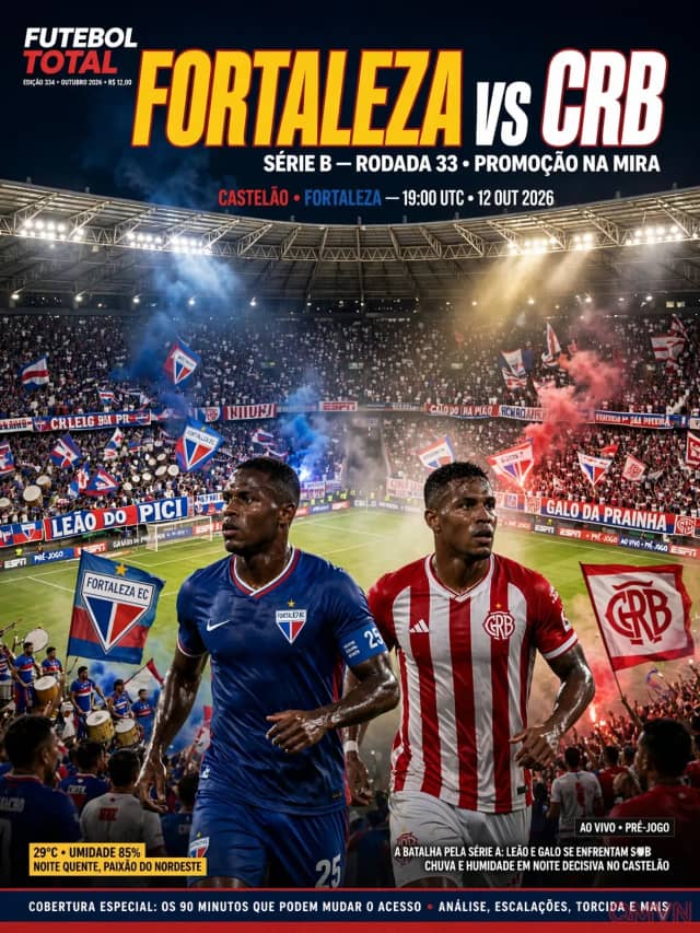 Fortaleza tiếp đón CRB: Rực lửa tại Arena Castelão khi chủ nhà tăng tốc bứt phá mục tiêu thăng hạng