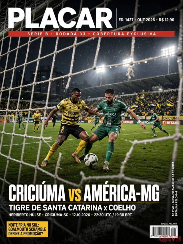 Criciúma tiếp đón América Mineiro: Khúc cua định mệnh tại Majestoso khi hai ứng viên đụng độ vì vé thăng hạng