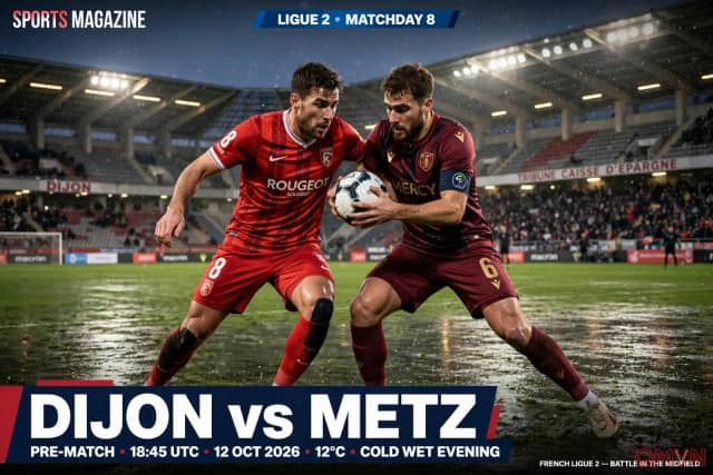 Dijon tiếp đón Metz: Thử thách cực đại tại Gaston-Gérard khi chủ nhà nỗ lực cản bước ứng viên thăng hạng