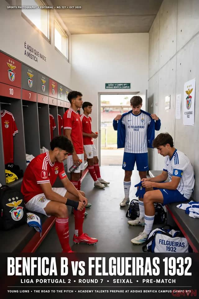 Benfica B Tiếp Đón Felgueiras Tại Seixal: Cuộc Đụng Độ Nảy Lửa Giữa Sức Trẻ Kỹ Thuật Và Khối Thép Phòng Ngự