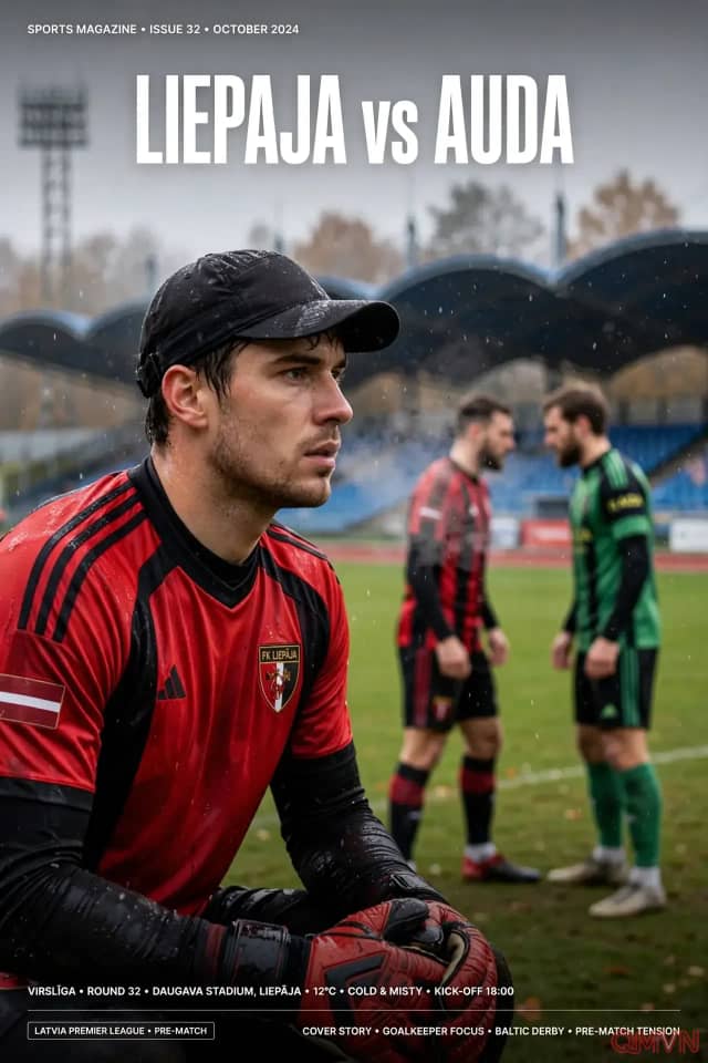FK Liepāja Tiếp Đón FK Auda: Cuộc Chiến Trụ Hạng Nảy Lửa Tại Daugava Đối Đầu Tham Vọng Vé Châu Âu