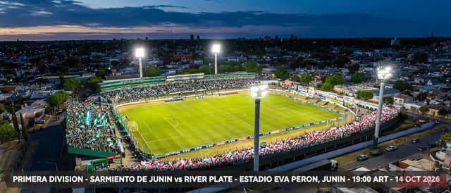 Sarmiento de Junín vs River Plate: Pháo Đài Eva Perón Thách Thức Bản Lĩnh Gã Khổng Lồ Argentina Primera División