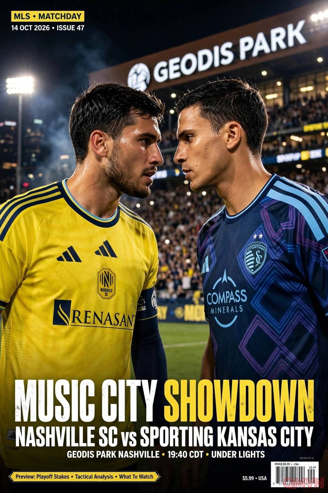 Nashville SC vs Sporting Kansas City: Đội đầu bảng bất bại trên sân nhà tiến gần Supporters' Shield, tiếp đội bóng có hàng thủ tệ nhất MLS