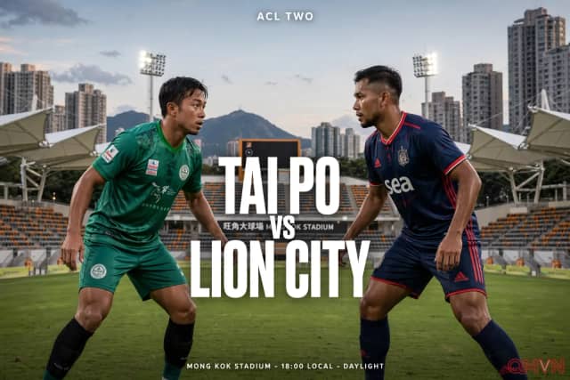 Tai Po FC quyết đấu Lion City Sailors tại cúp châu Á: Chảo lửa Hong Kong rực cháy trong cuộc đọ sức định đoạt vé đi tiếp