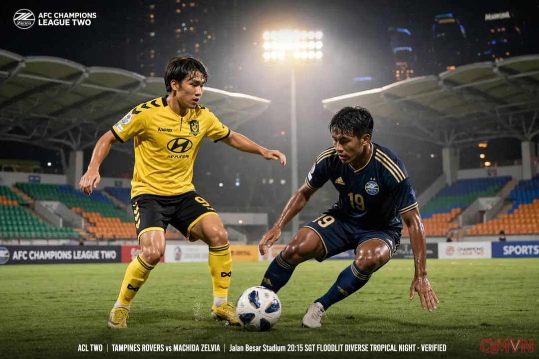 Tampines Rovers vs Machida Zelvia: Đại diện Singapore với dàn cầu thủ Nhật Bản thử thách đội bóng của Go Kuroda trong cuộc chiến ngôi đầu bảng G