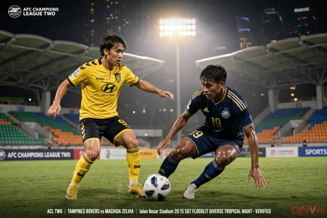Tampines Rovers vs Machida Zelvia: Đại diện Singapore với dàn cầu thủ Nhật Bản thử thách đội bóng của Go Kuroda trong cuộc chiến ngôi đầu bảng G