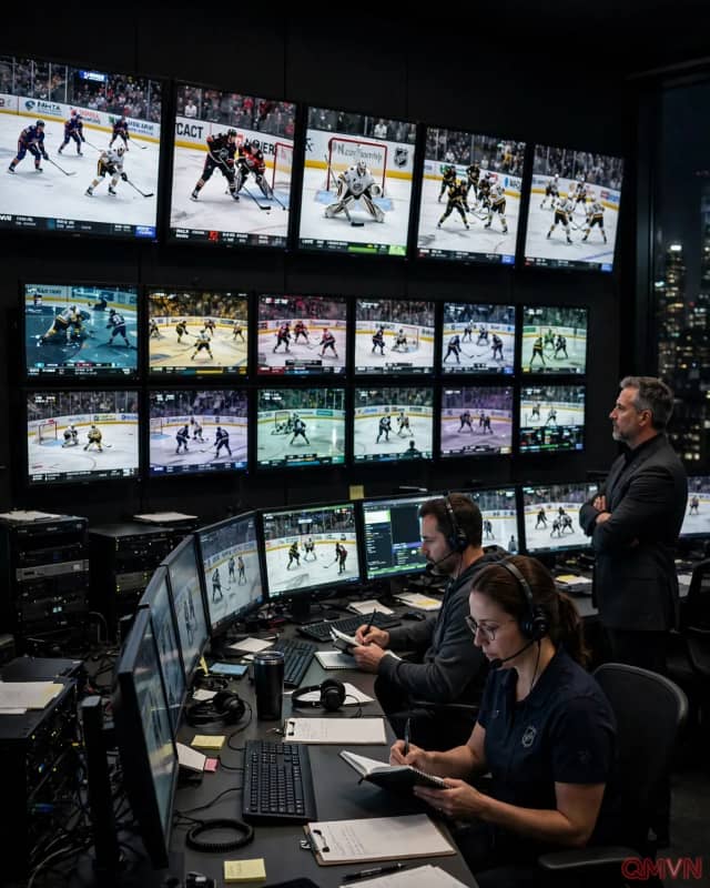 Bên trong trung tâm kiểm soát an toàn của NHL nơi công nghệ tối tân bảo vệ cầu thủ theo thời gian thực