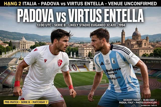 Nhận định Padova vs Virtus Entella giải Hạng 2 Italia Serie B: Khúc cua then chốt tại Euganeo và bài toán giải mã lối đá phòng ngự phản công