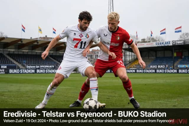 Nhận định SC Telstar vs Feyenoord Rotterdam giải VĐQG Hà Lan Eredivisie: Bão táp tại 711 Stadion và thử thách đánh sập pháo đài ven biển