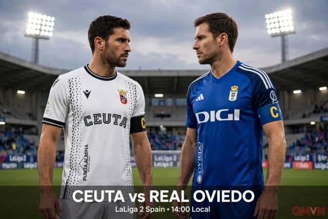 Ceuta vs Real Oviedo: Đội cuối bảng quyết bám trụ tại Alfonso Murube, Oviedo của Calero tìm lại bản lĩnh sân khách trong cuộc chiến thăng hạng