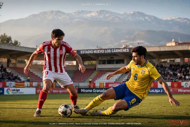 Rực lửa derby xứ Andalusia: Granada quyết chiến Cadiz trong trận cầu sinh tử tại giải Hạng 2 Tây Ban Nha