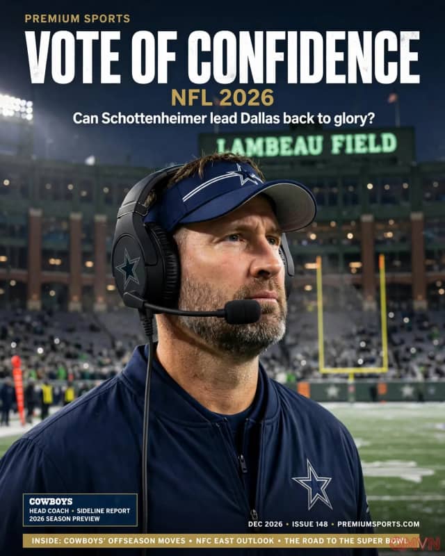Dallas Cowboys Trao Trọn Niềm Tin Cho Brian Schottenheimer: Bản Lĩnh Vượt Khủng Hoảng Giữa Giông Bão NFL