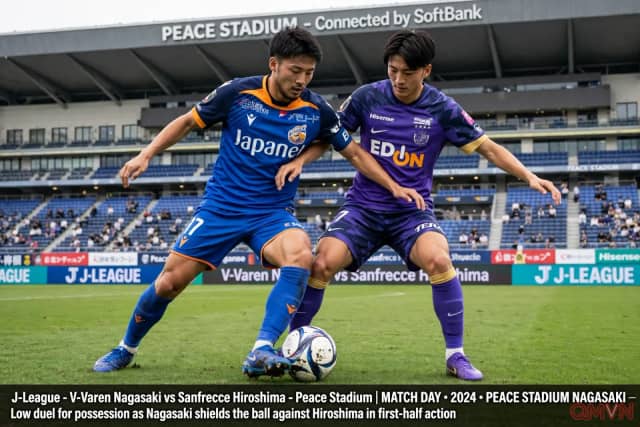 V-Varen Nagasaki đại chiến Sanfrecce Hiroshima: Khát vọng Hòa Bình thử thách bản lĩnh gã khổng lồ Tây Nhật Bản
