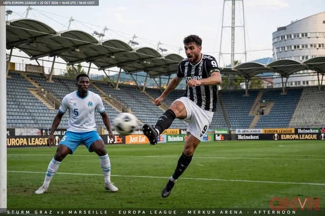 Sturm Graz vs Marseille: Trận chiến sinh tử ở Graz, hai đội cùng đứng ngoài top 24 Europa League và buộc phải thắng để cứu vãn mùa giải châu Âu