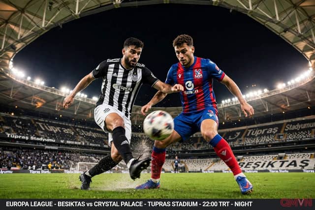 Beşiktaş vs Crystal Palace: Chảo lửa Tüpraş chờ đón Palace khủng hoảng, Vlahović và Trossard quyết giữ mạch toàn thắng ở Europa League
