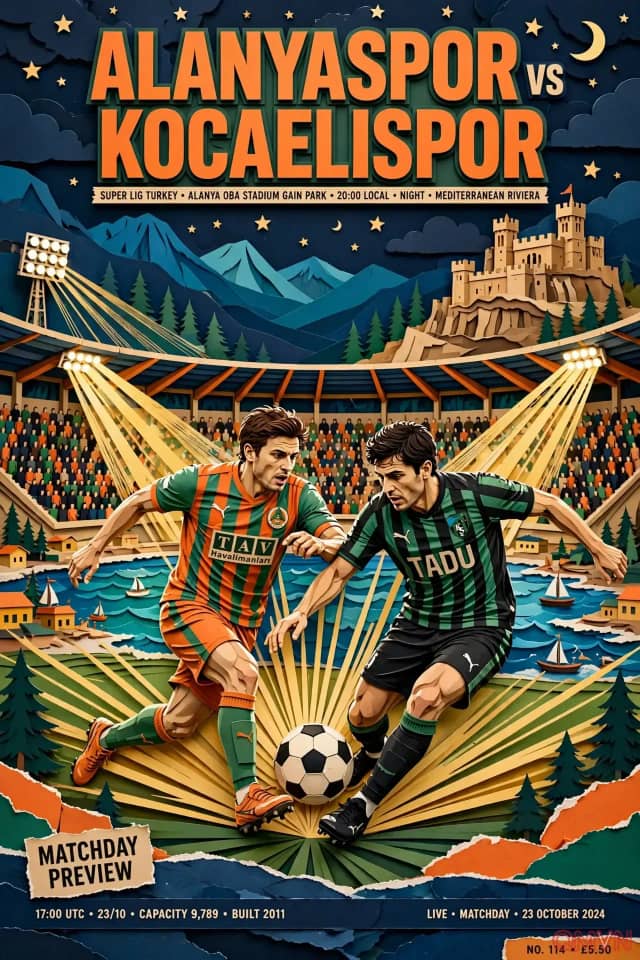 Alanyaspor đối đầu Kocaelispor tại Süper Lig: Cuộc chiến khẳng định tham vọng bứt phá và đòn bẩy chiến thuật then chốt