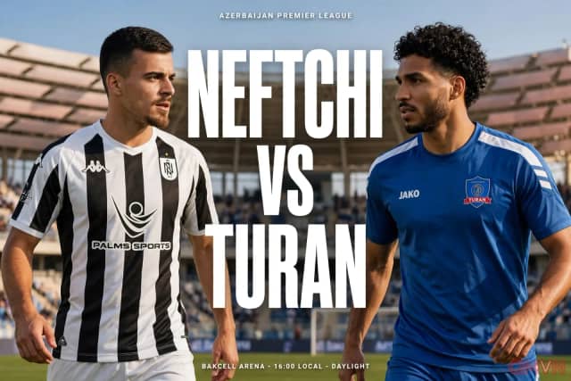 Neftchi Baku đại chiến Turan Tovuz tại VĐQG Azerbaijan: Bản lĩnh gã khổng lồ nghênh đón hiện tượng đầu bảng