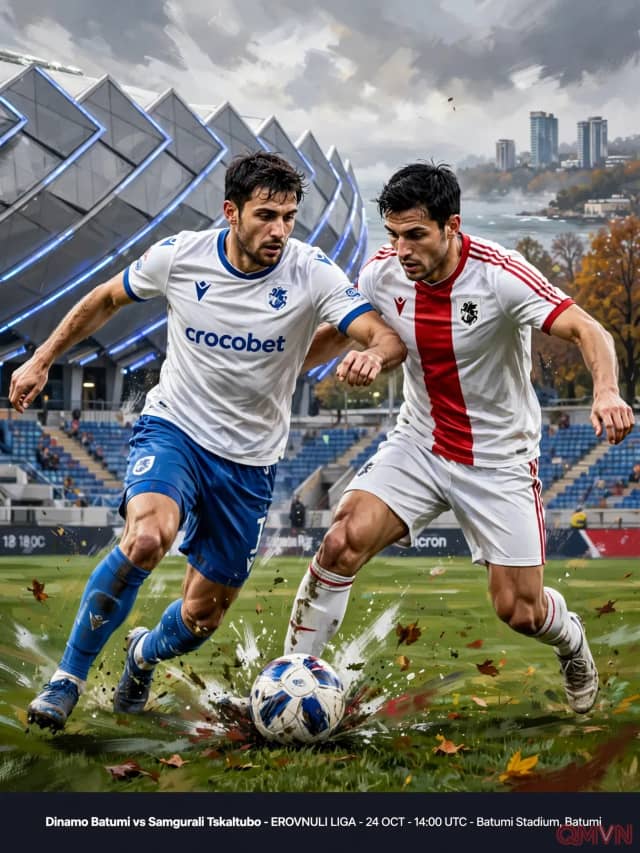 FC Dinamo Batumi đại chiến FC Samgurali tại VĐQG Georgia: Sức nóng bờ Biển Đen và tham vọng ngôi vương