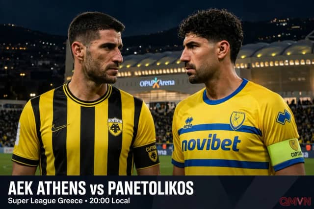 AEK Athens đại chiến Panetolikos tại Stoiximan Super League: Chảo lửa OPAP Arena rực lửa thử thách bản lĩnh nhà vô địch