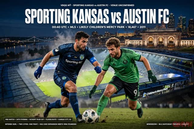 Sporting Kansas City đại chiến Austin FC tại MLS: Sức nóng Children's Mercy Park và cuộc đọ sức sinh tử miền Tây