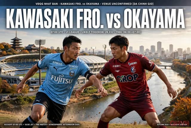 Kawasaki Frontale vs Fagiano Okayama: Marcinho dẫn dắt cuộc săn chuỗi ba trận thắng, Okayama mang hưng phấn mới đến Todoroki