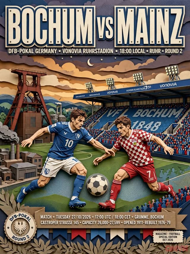 Bochum đại chiến Mainz tại Cúp Quốc gia Đức: Khúc cua nghẹt thở trên chảo lửa Ruhrstadion