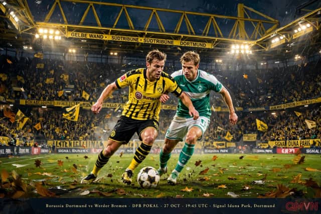 Borussia Dortmund đại chiến Werder Bremen tại Cúp Quốc gia Đức: Bức tường vàng Signal Iduna Park thử lửa bản lĩnh "Nhạc công"