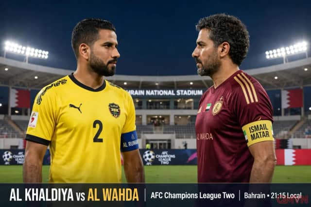 Al Khaldiya đối đầu Al Wahda tại Cúp C2 châu Á: Chủ nhà tìm bước ngoặt trước đội đầu bảng A
