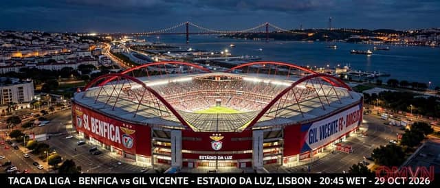 Benfica đối đầu Gil Vicente tại Cúp Liên đoàn Bồ Đào Nha: Khẳng định bản lĩnh đại gia và tham vọng xưng vương tại Taça da Liga
