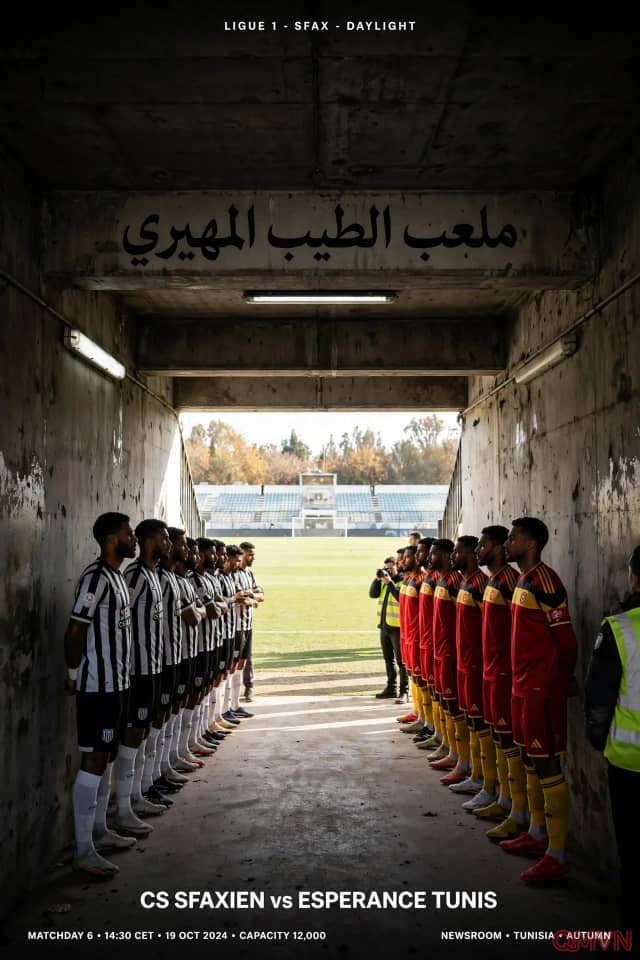 CS Sfaxien đối đầu Espérance de Tunis tại Ligue 1 Tunisia: Siêu kinh điển nảy lửa định đoạt trật tự bóng đá xứ Carthage