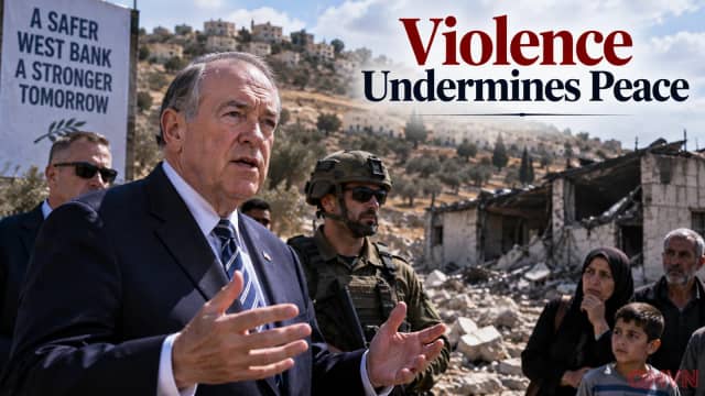 Đại sứ Mỹ Mike Huckabee gọi các vụ tấn công của người định cư ở Bờ Tây là hành vi khủng bố