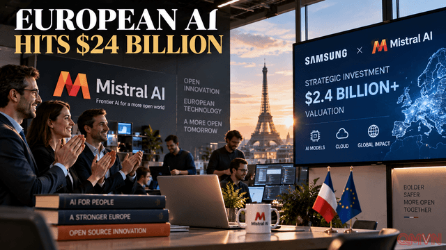 Mistral AI huy động 3 tỷ euro, định giá vượt 24 tỷ USD và mở rộng tham vọng AI độc lập của châu Âu