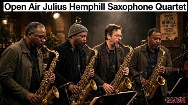 Open Air: Toàn bộ tác phẩm Saxophone Quartet của Julius Hemphill – Kỳ quan woodwind tại Mỹ